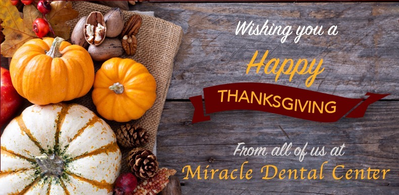 Happy Thanksgiving from your Cooper City/Davie, Florida dentists.